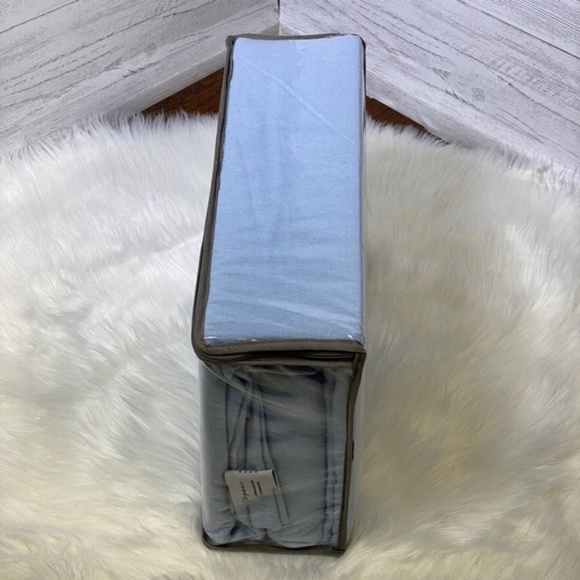⭐️SEE NEW LISTING⭐️Full 4pc Sky Blue Flannel Bedsheets - Picture 2 of 4